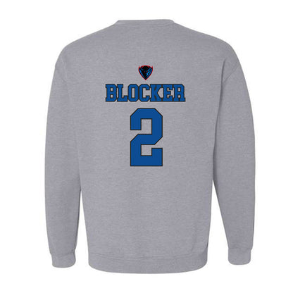 DePaul - NCAA Men's Basketball : Layden Blocker - Sports Shersey Crewneck Sweatshirt-1