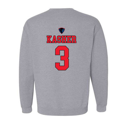 DePaul - NCAA Men's Basketball : Nate Kasher - Sports Shersey Crewneck Sweatshirt-1