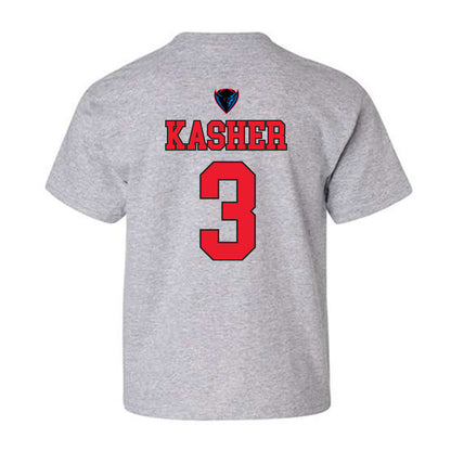 DePaul - NCAA Men's Basketball : Nate Kasher - Sports Shersey Youth T-Shirt-1