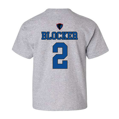 DePaul - NCAA Men's Basketball : Layden Blocker - Sports Shersey Youth T-Shirt-1