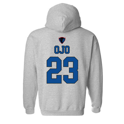DePaul - NCAA Women's Basketball : Michelle Ojo - Sports Shersey Hooded Sweatshirt-1