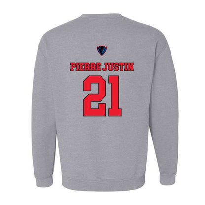 DePaul - NCAA Men's Basketball : Theo Pierre Justin - Sports Shersey Crewneck Sweatshirt-1