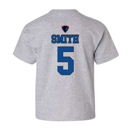 DePaul - NCAA Men's Basketball : RJ Smith - Sports Shersey Youth T-Shirt-1