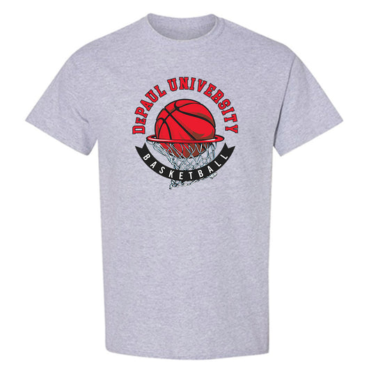 DePaul - NCAA Men's Basketball : Fabian Flores Moreno - Sports Shersey T-Shirt-0