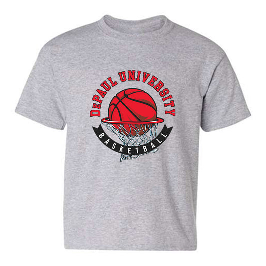 DePaul - NCAA Men's Basketball : KT Raimey - Sports Shersey Youth T-Shirt-0