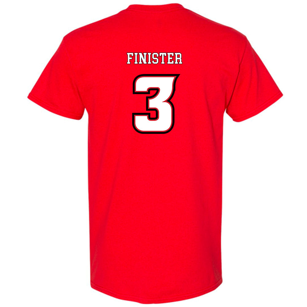 Louisiana - NCAA Men's Basketball : Dorian Finister - Generic Sports Shersey T-Shirt-1