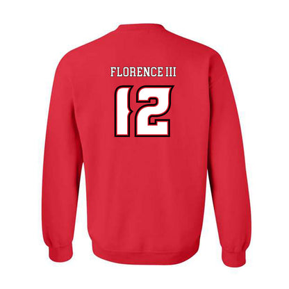 Louisiana - NCAA Men's Basketball : Derrick Florence III - Generic Sports Shersey Crewneck Sweatshirt-1