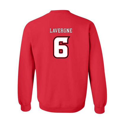 Louisiana - NCAA Men's Basketball : Devion Lavergne - Generic Sports Shersey Crewneck Sweatshirt-1