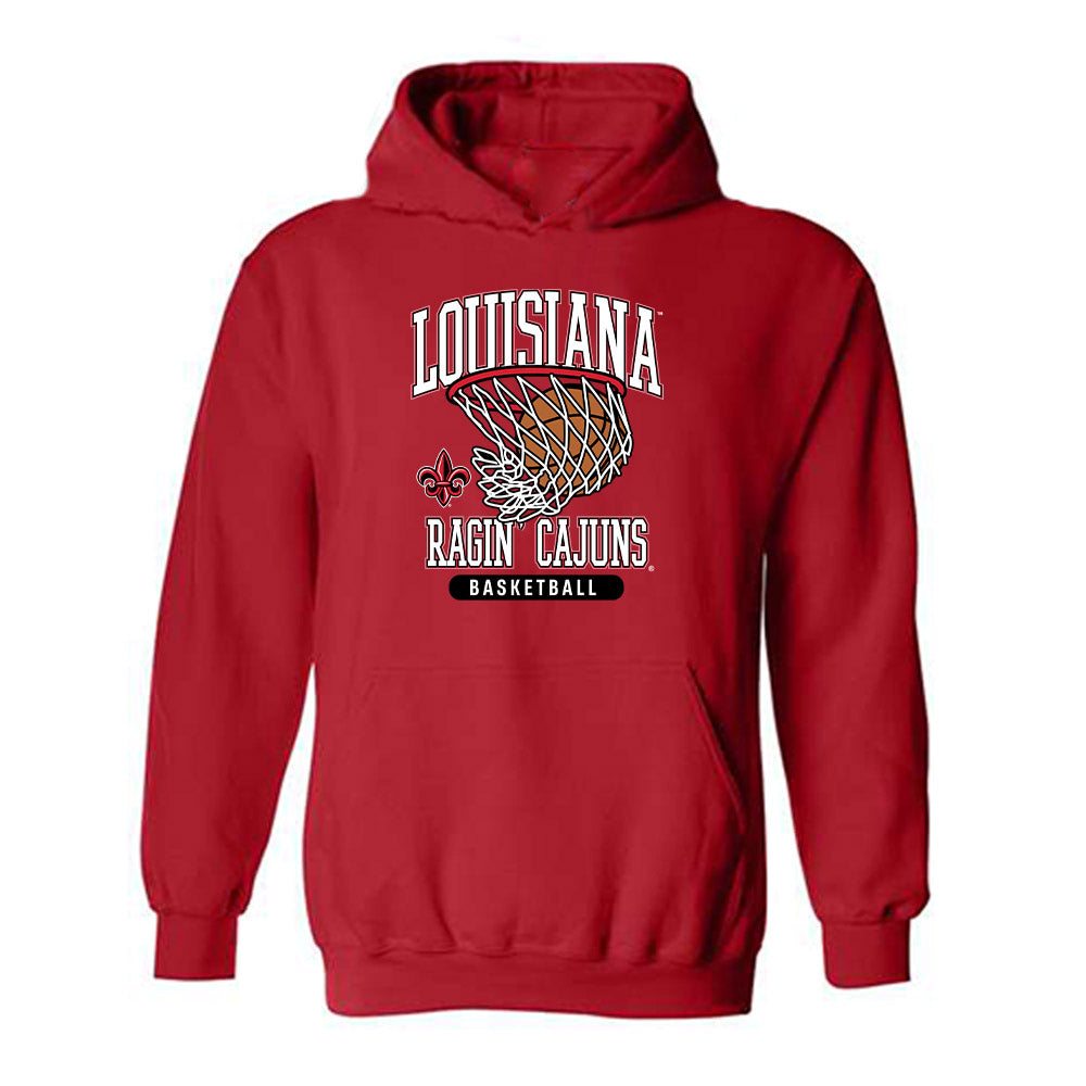 Louisiana - NCAA Women's Basketball : Jazmyne Jackson - Generic Sports Shersey Hooded Sweatshirt-0