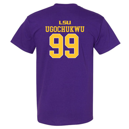LSU - NCAA Men's Basketball : Divine-Collins Ugochukwu - Sports Shersey T-Shirt-1