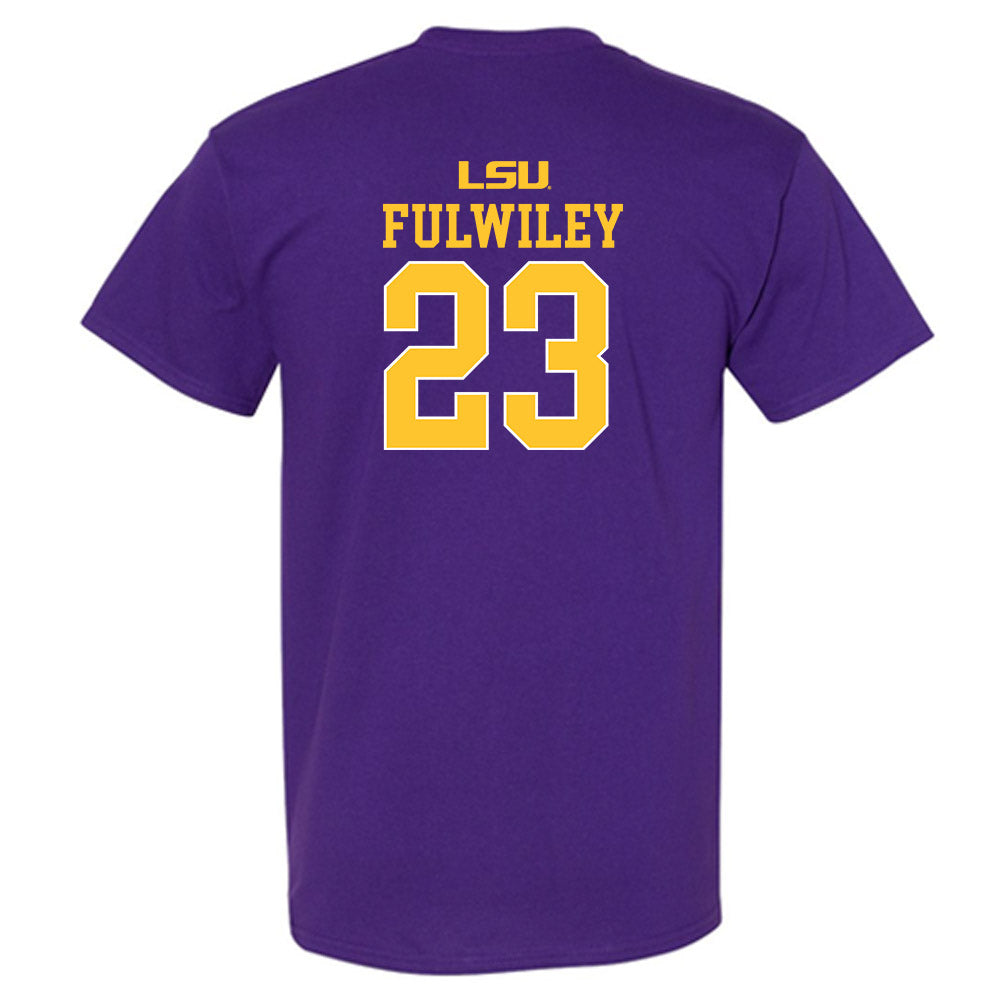 LSU - NCAA Women's Basketball : MiLaysia Fulwiley - Sports Shersey T-Shirt-1