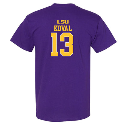 LSU - NCAA Women's Basketball : Kate Koval - Sports Shersey T-Shirt-1