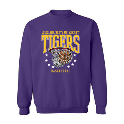 LSU - NCAA Men's Basketball : Mouhamed Dioubate - Sports Shersey Crewneck Sweatshirt-0