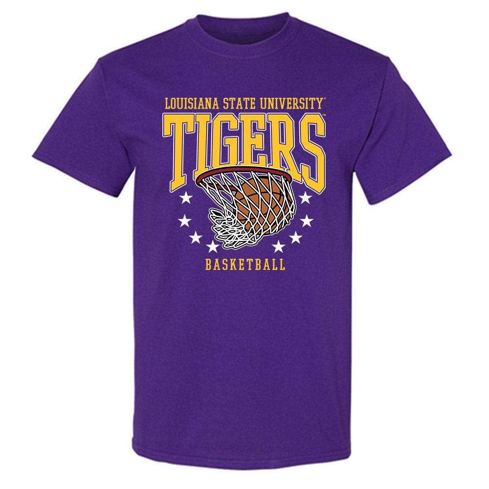 LSU - NCAA Men's Basketball : Mouhamed Dioubate - Sports Shersey T-Shirt-0