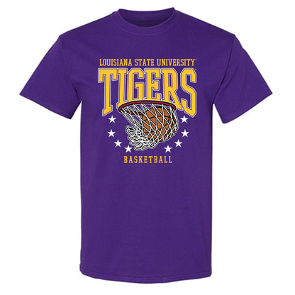 LSU - NCAA Men's Basketball : Divine-Collins Ugochukwu - Sports Shersey T-Shirt-0