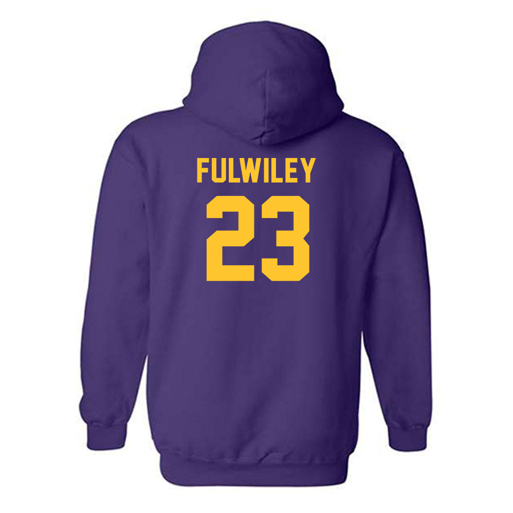 LSU - NCAA Women's Basketball : MiLaysia Fulwiley - Classic Shersey Hooded Sweatshirt-1