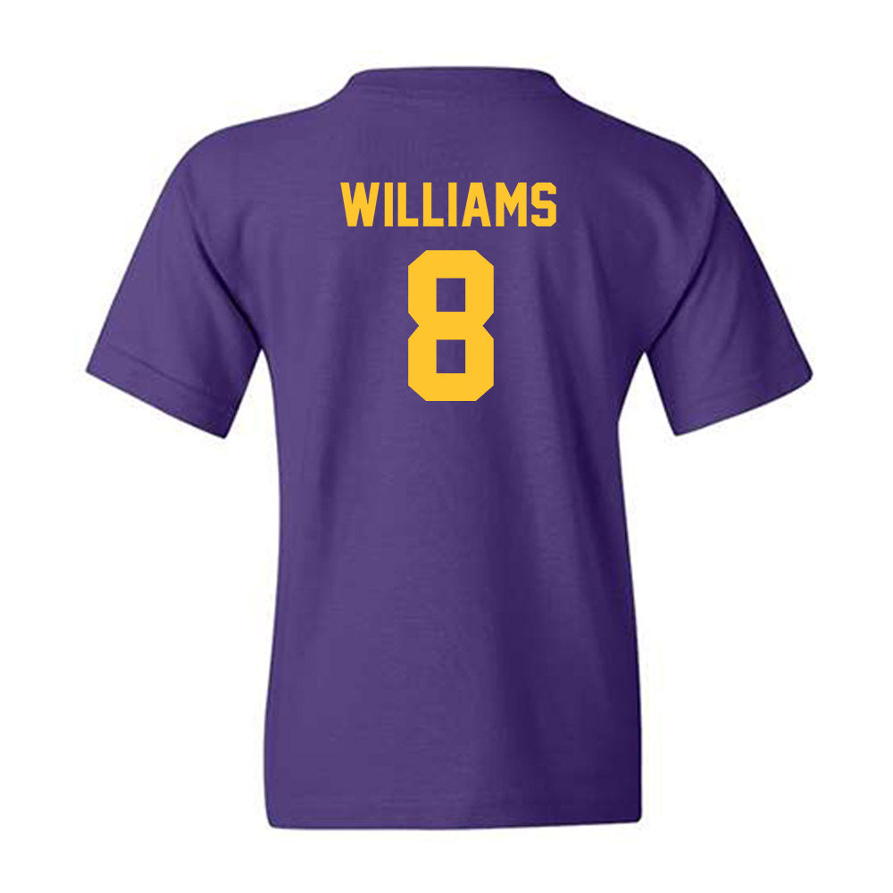 LSU - NCAA Women's Basketball : Jada Williams - Classic Shersey Youth T-Shirt-1