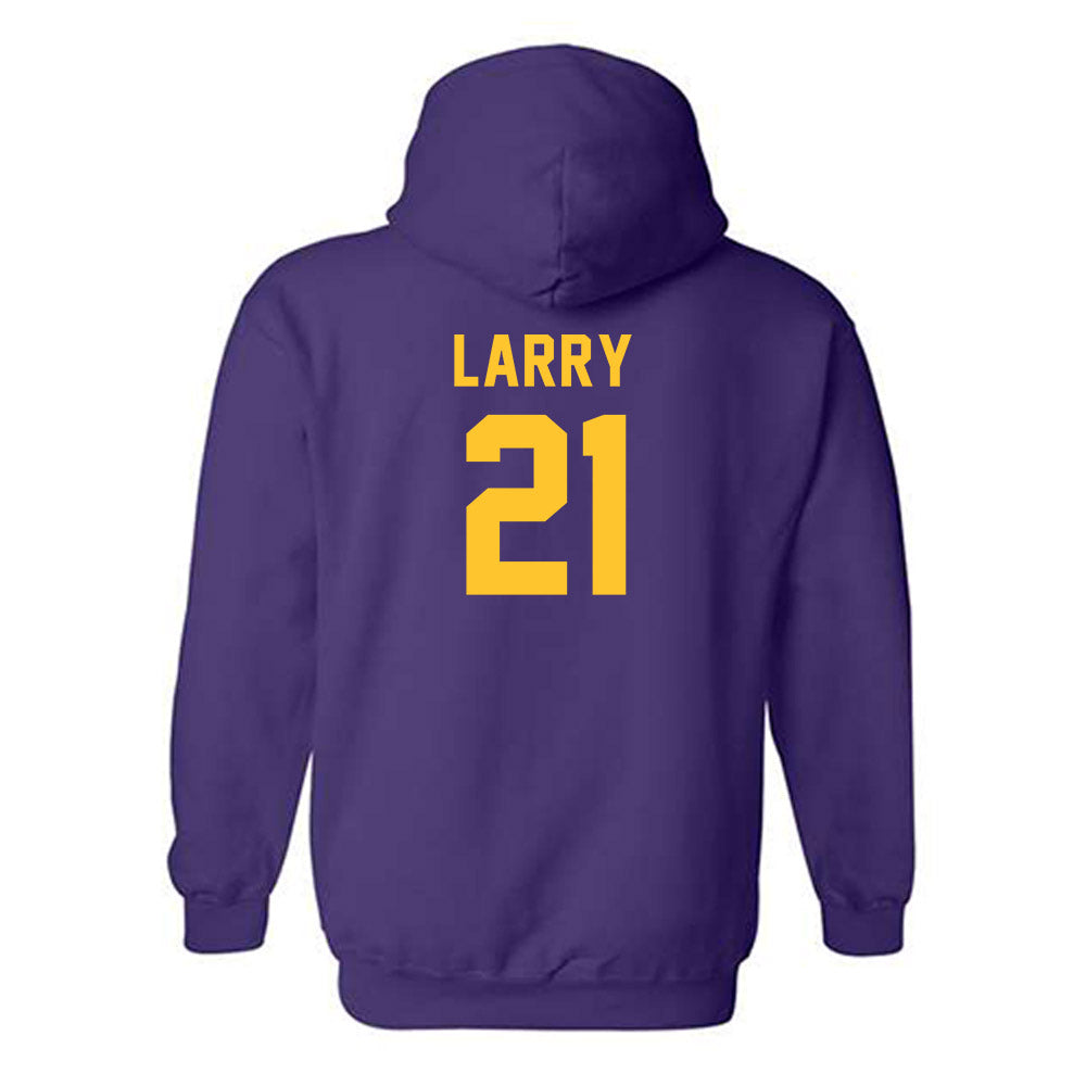 LSU - NCAA Women's Basketball : Chloe Larry - Classic Shersey Hooded Sweatshirt-1