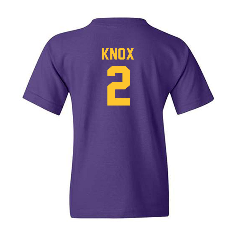 LSU - NCAA Women's Basketball : Grace Knox - Classic Shersey Youth T-Shirt-1