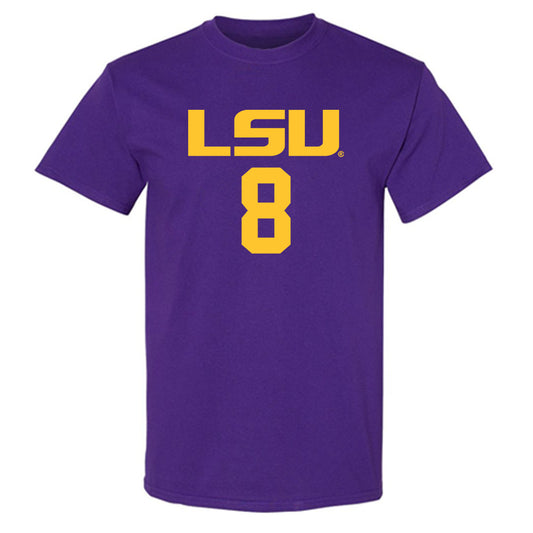 LSU - NCAA Women's Basketball : Jada Williams - Classic Shersey T-Shirt-0