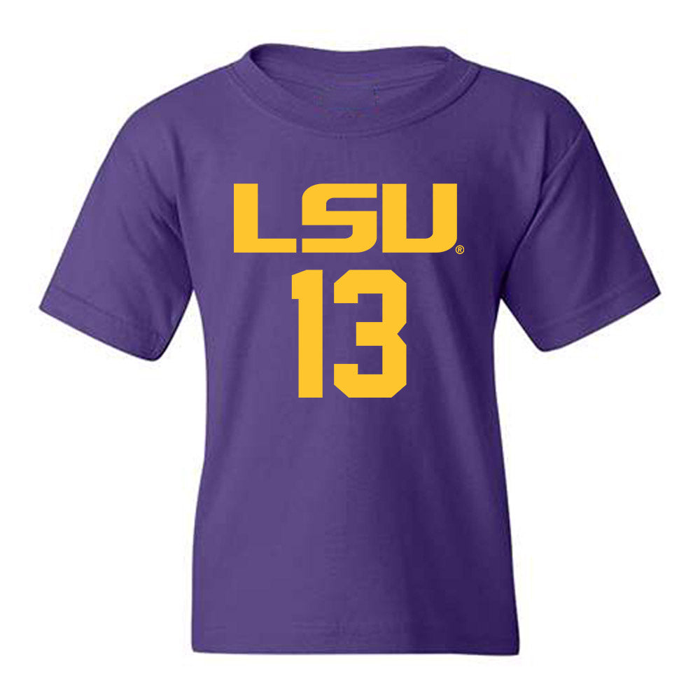 LSU - NCAA Men's Basketball : Matthew Gilhool - Classic Shersey Youth T-Shirt-0