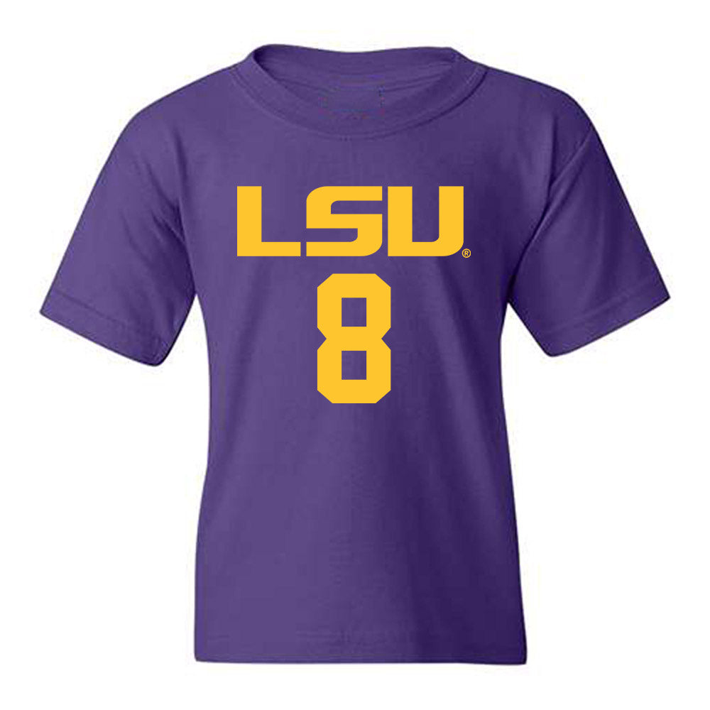 LSU - NCAA Women's Basketball : Jada Williams - Classic Shersey Youth T-Shirt-0