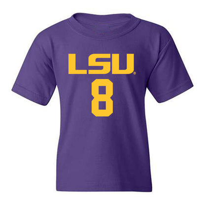 LSU - NCAA Women's Basketball : Jada Williams - Classic Shersey Youth T-Shirt-0