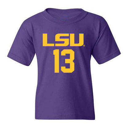 LSU - NCAA Women's Basketball : Kate Koval - Classic Shersey Youth T-Shirt-0