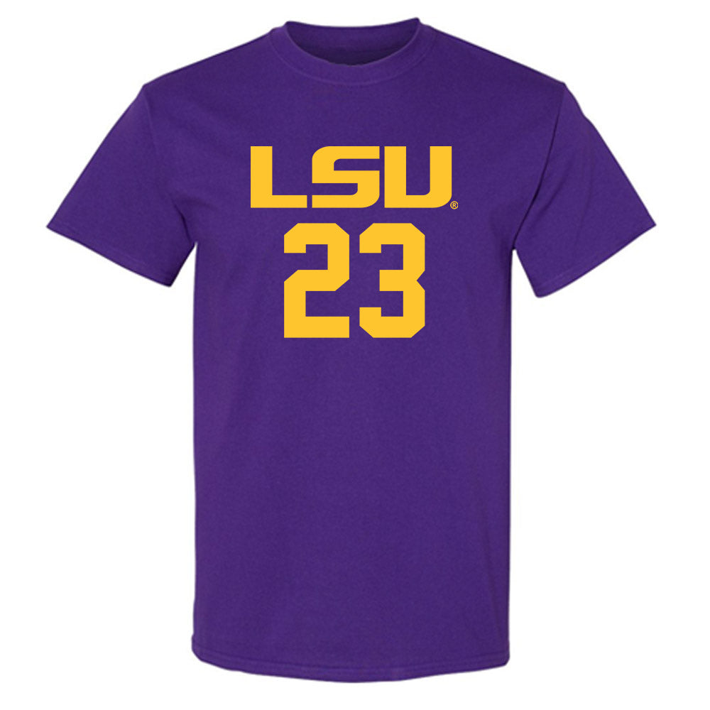 LSU - NCAA Women's Basketball : MiLaysia Fulwiley - Classic Shersey T-Shirt-0