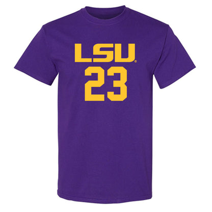 LSU - NCAA Women's Basketball : MiLaysia Fulwiley - Classic Shersey T-Shirt-0
