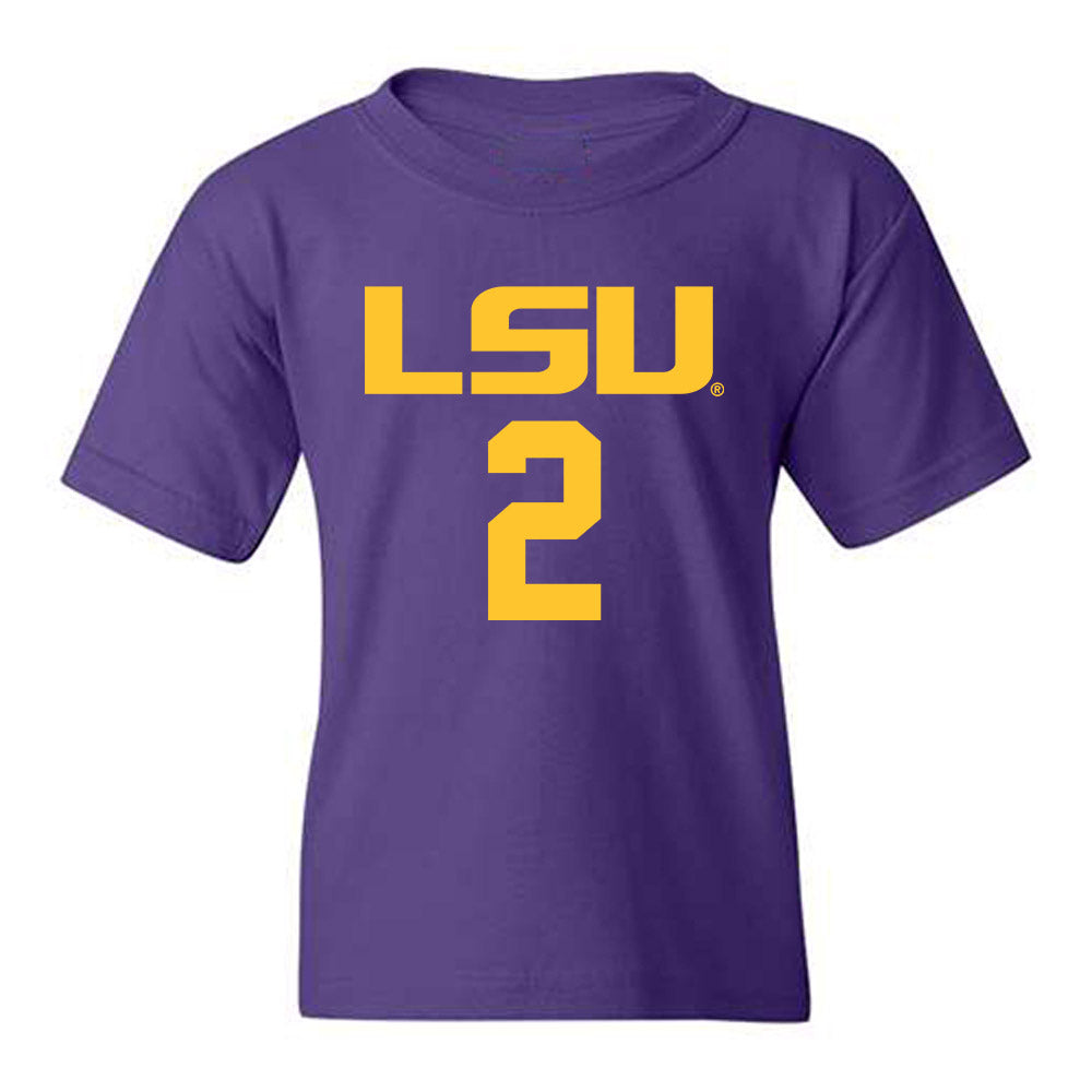 LSU - NCAA Women's Basketball : Grace Knox - Classic Shersey Youth T-Shirt-0