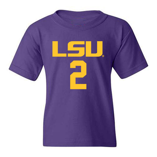 LSU - NCAA Women's Basketball : Grace Knox - Classic Shersey Youth T-Shirt-0