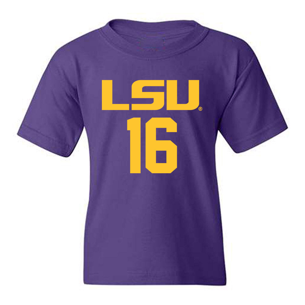 LSU - NCAA Women's Basketball : Kailyn Gilbert - Classic Shersey Youth T-Shirt-0