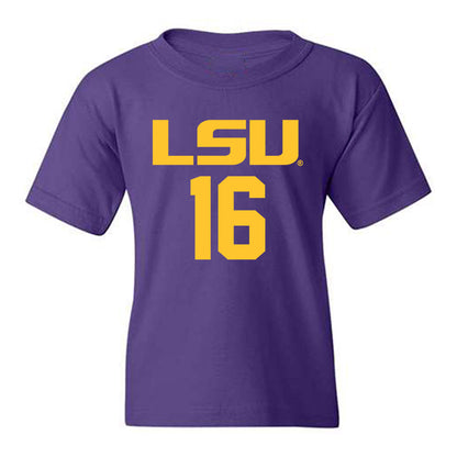 LSU - NCAA Women's Basketball : Kailyn Gilbert - Classic Shersey Youth T-Shirt-0