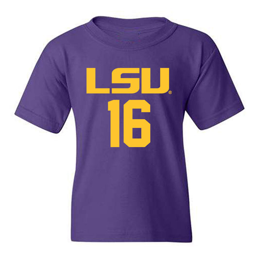 LSU - NCAA Women's Basketball : Kailyn Gilbert - Classic Shersey Youth T-Shirt-0