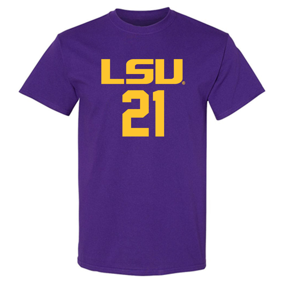 LSU - NCAA Women's Basketball : Chloe Larry - Classic Shersey T-Shirt-0
