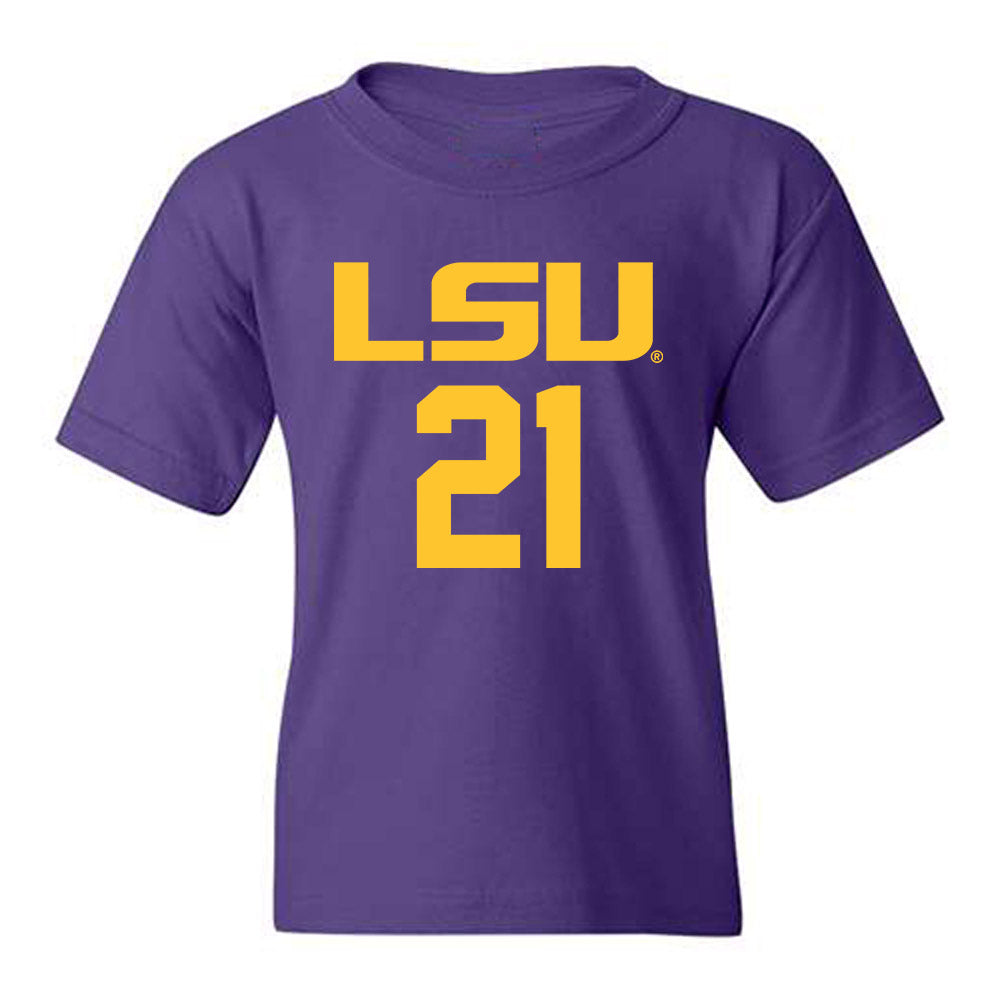 LSU - NCAA Women's Basketball : Chloe Larry - Classic Shersey Youth T-Shirt-0
