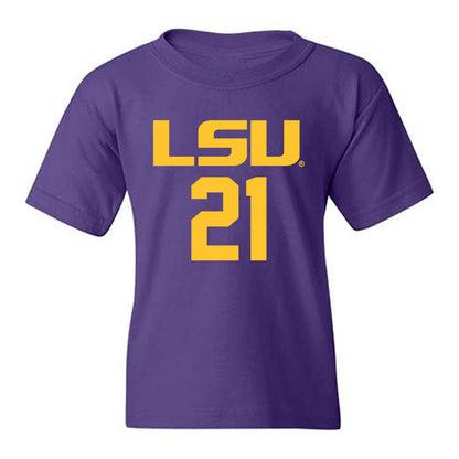 LSU - NCAA Women's Basketball : Chloe Larry - Classic Shersey Youth T-Shirt-0