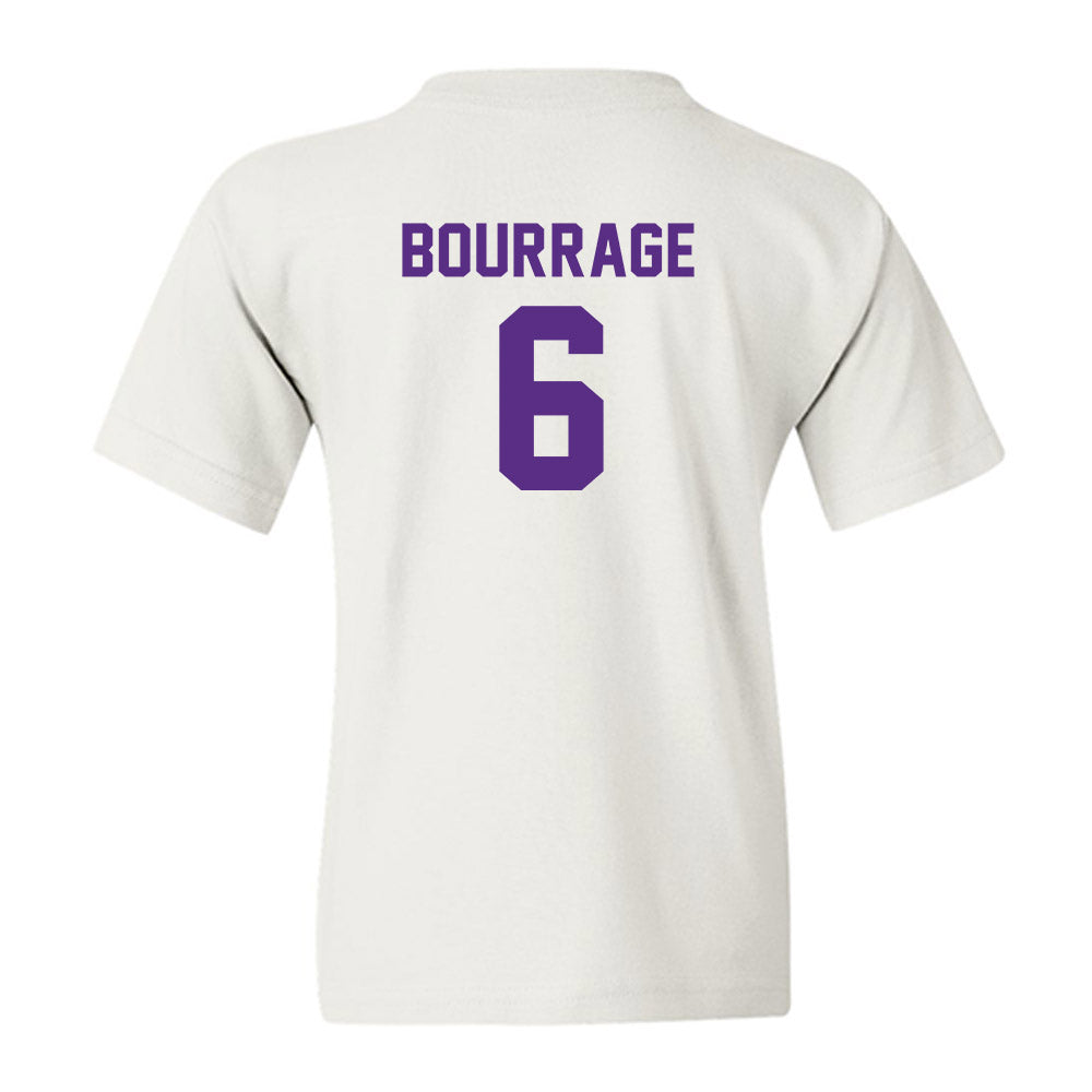 LSU - NCAA Women's Basketball : Divine Bourrage - Classic Shersey Youth T-Shirt-1