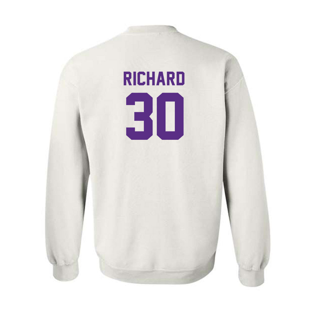LSU - NCAA Women's Basketball : Jada Richard - Classic Shersey Crewneck Sweatshirt-1