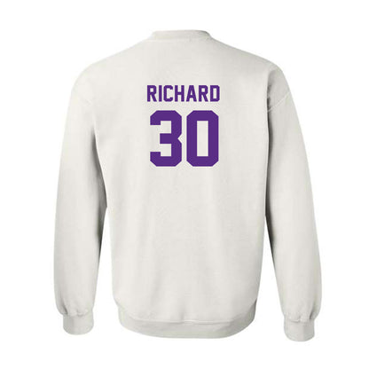 LSU - NCAA Women's Basketball : Jada Richard - Classic Shersey Crewneck Sweatshirt-1
