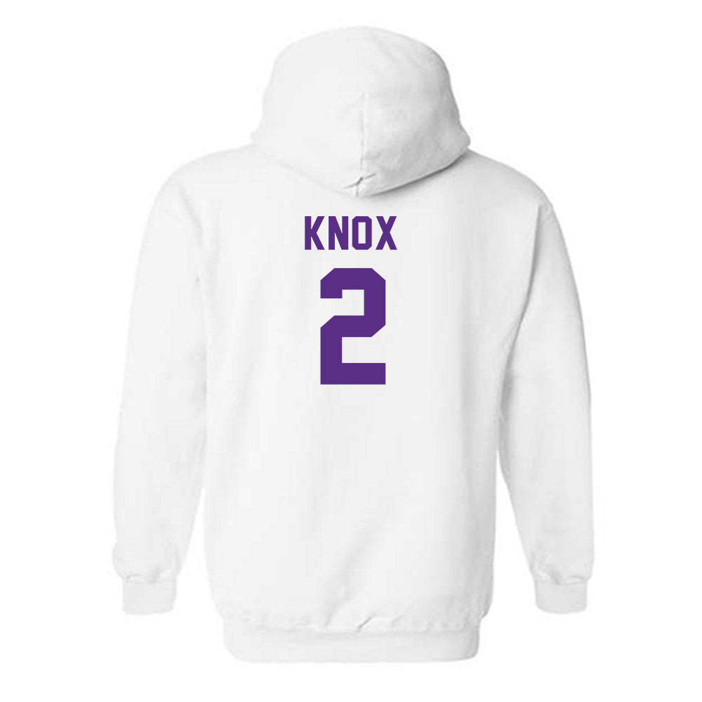 LSU - NCAA Women's Basketball : Grace Knox - Classic Shersey Hooded Sweatshirt-1