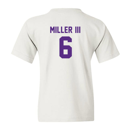 LSU - NCAA Men's Basketball : Robert Miller III - Classic Shersey Youth T-Shirt-1