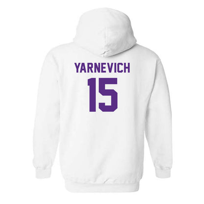 LSU - NCAA Women's Basketball : Meghan Yarnevich - Classic Shersey Hooded Sweatshirt-1