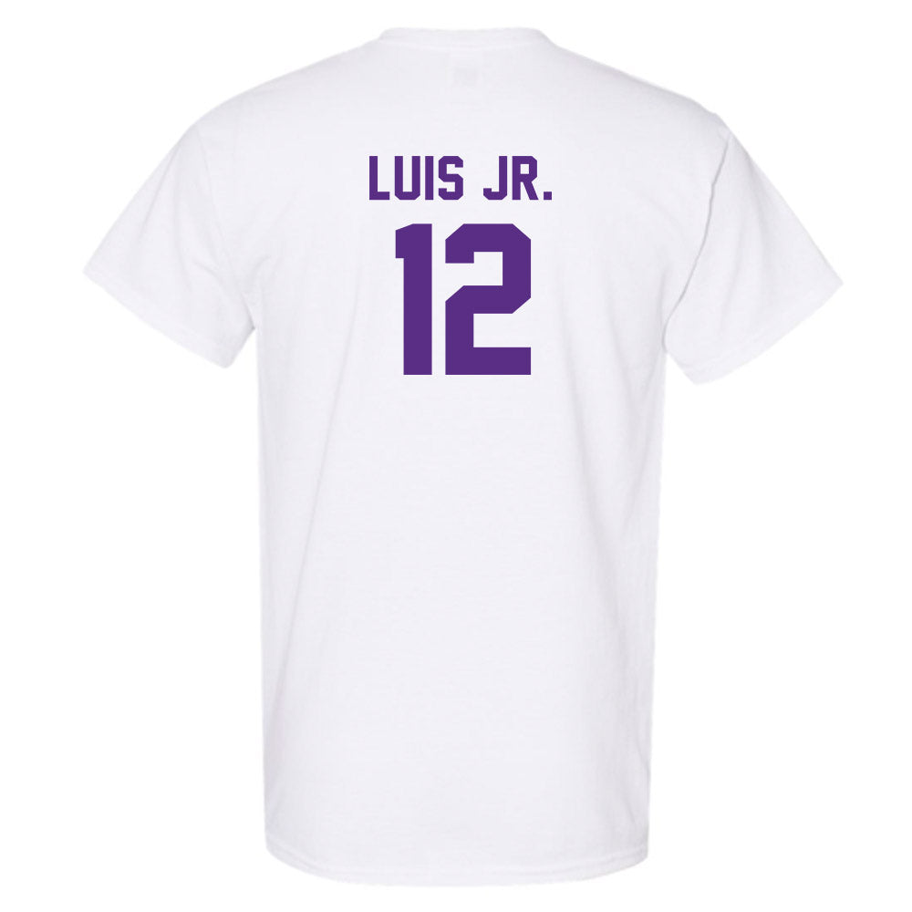 LSU - NCAA Men's Basketball : RJ Luis Jr. - Classic Shersey T-Shirt-1