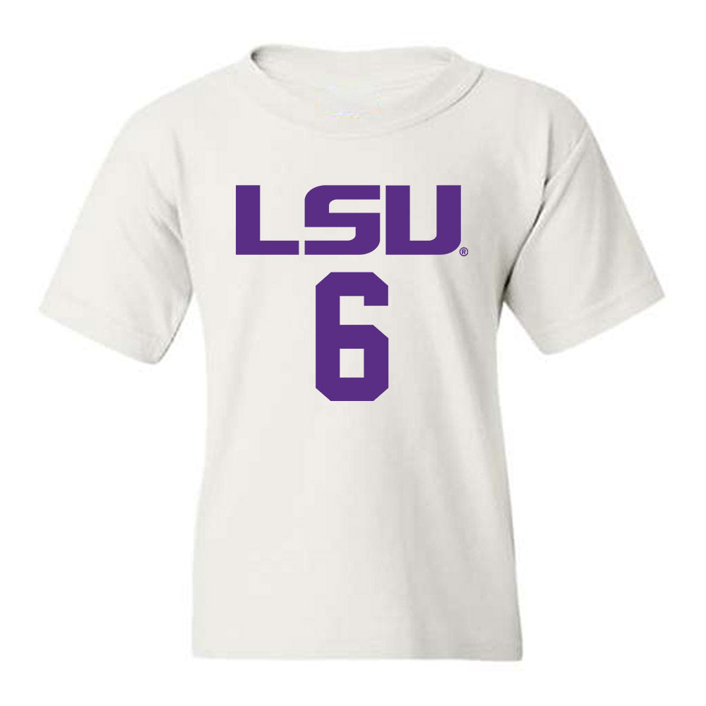 LSU - NCAA Men's Basketball : Robert Miller III - Classic Shersey Youth T-Shirt-0