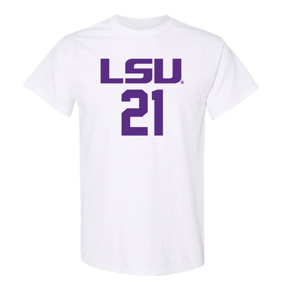 LSU - NCAA Women's Basketball : Chloe Larry - Classic Shersey T-Shirt-0