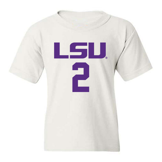 LSU - NCAA Women's Basketball : Grace Knox - Classic Shersey Youth T-Shirt-0