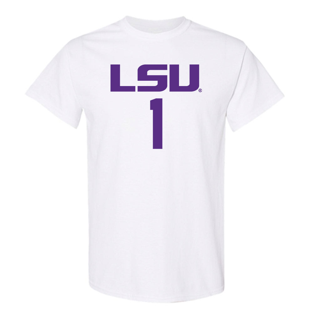 LSU - NCAA Men's Basketball : Abdi Bashir - Classic Shersey T-Shirt-0