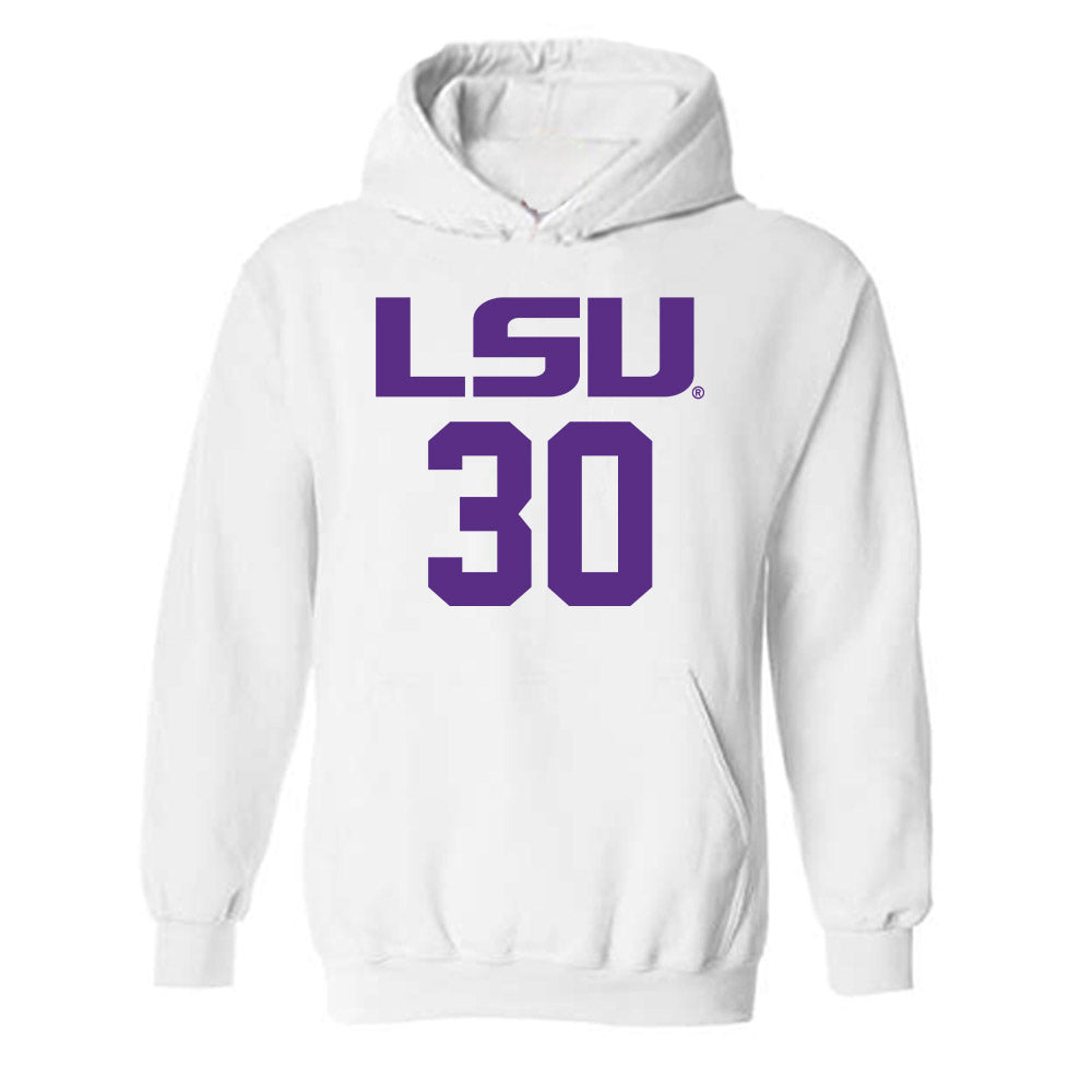 LSU - NCAA Women's Basketball : Jada Richard - Classic Shersey Hooded Sweatshirt-0